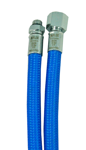 MIFLEX Xtreme braided BLAU Regler Schl&auml;uche